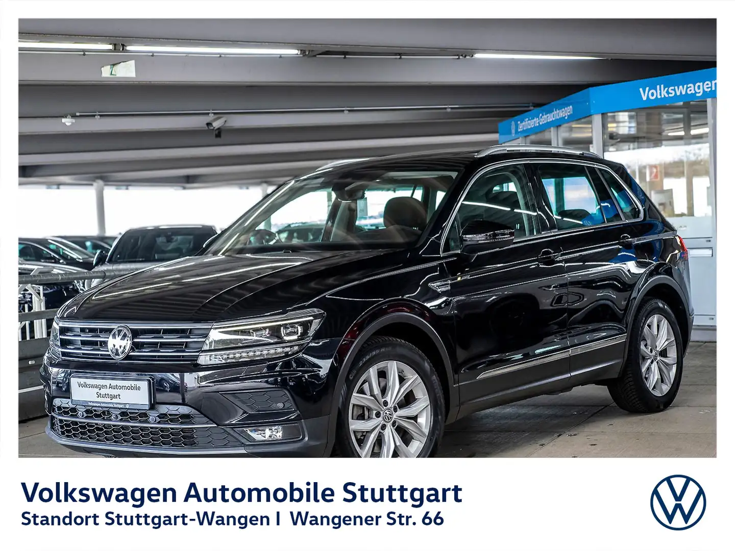 Volkswagen Tiguan Highline 2.0 TSI DSG Navi Kamera Stdhzg Schwarz - 1