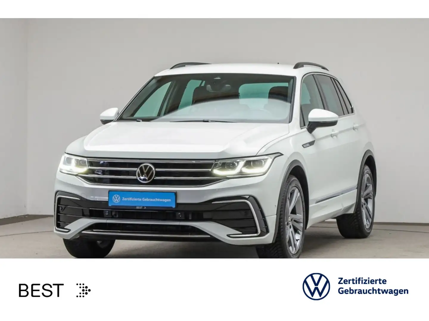 Volkswagen Tiguan 1.5 TSI DSG R-LINE*IQ-LIGHT*AHK*DIGITAL*N Weiß - 1