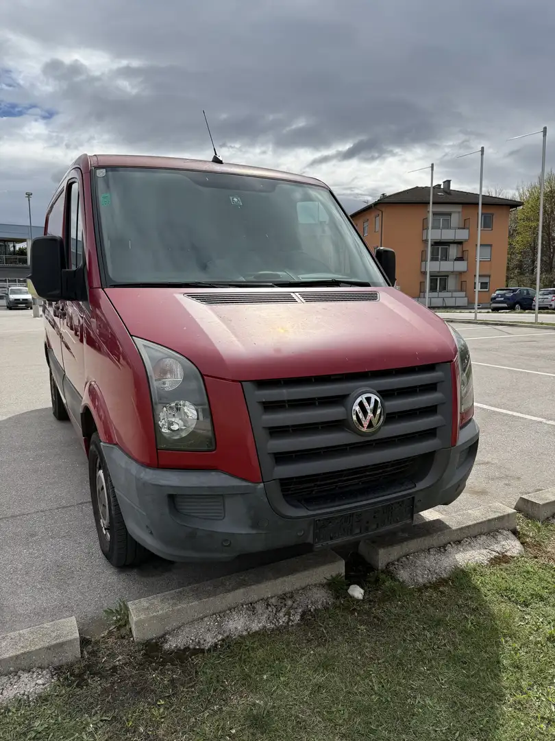Volkswagen Crafter 30 Kasten Entry KR TDI Rot - 1