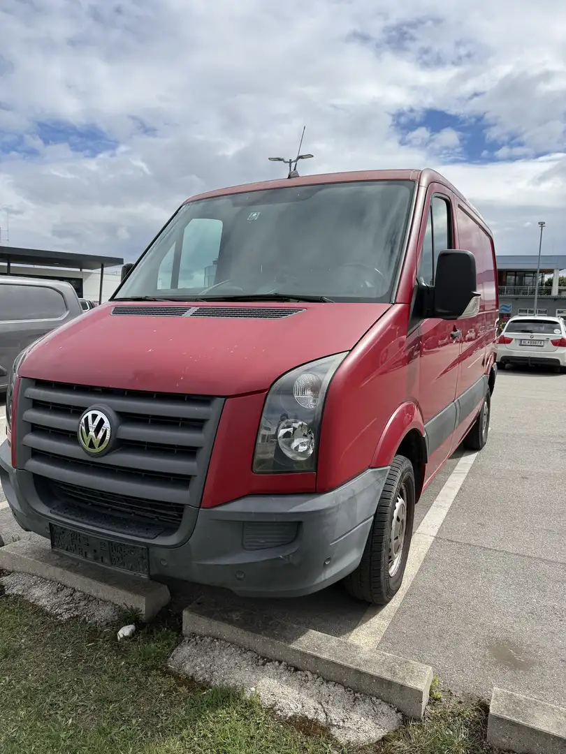 Volkswagen Crafter 30 Kasten Entry KR TDI Rot - 2
