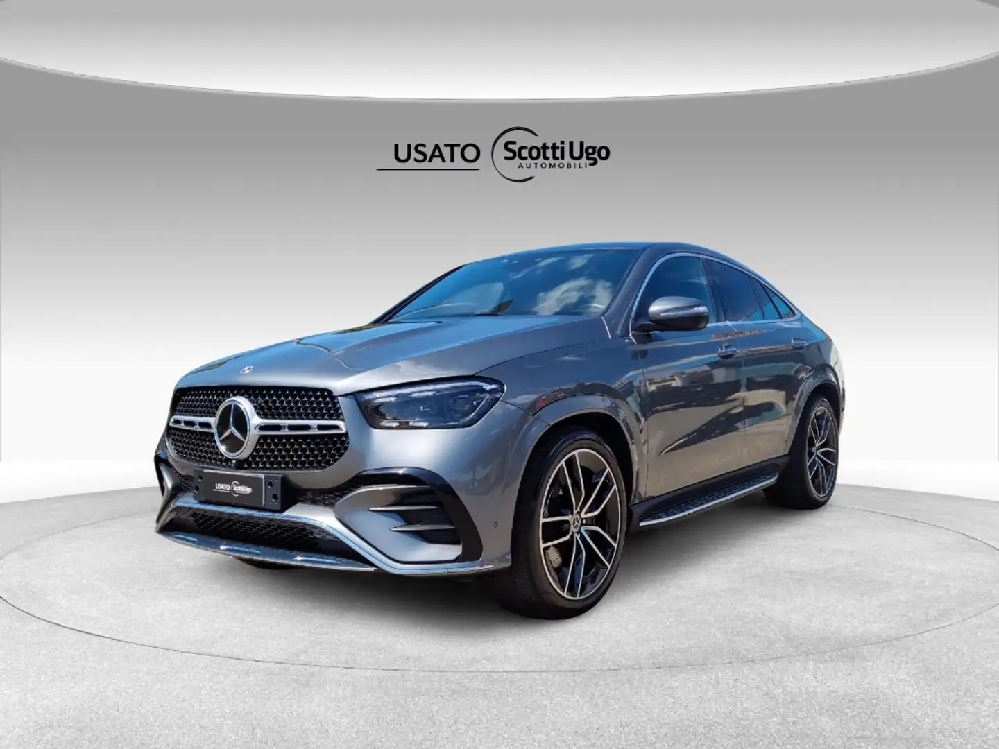 Mercedes-Benz GLE 300 GLE coupe 300 d AMG Line Prem. 4matic auto Gris - 1