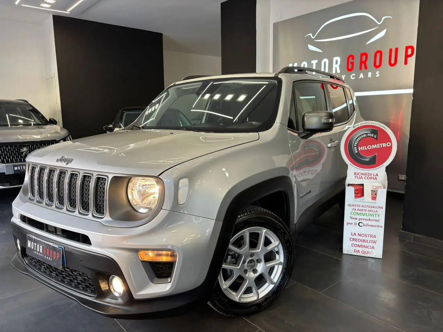 Jeep Renegade 1.6 Mjt 120 CV Limited Argento - 1