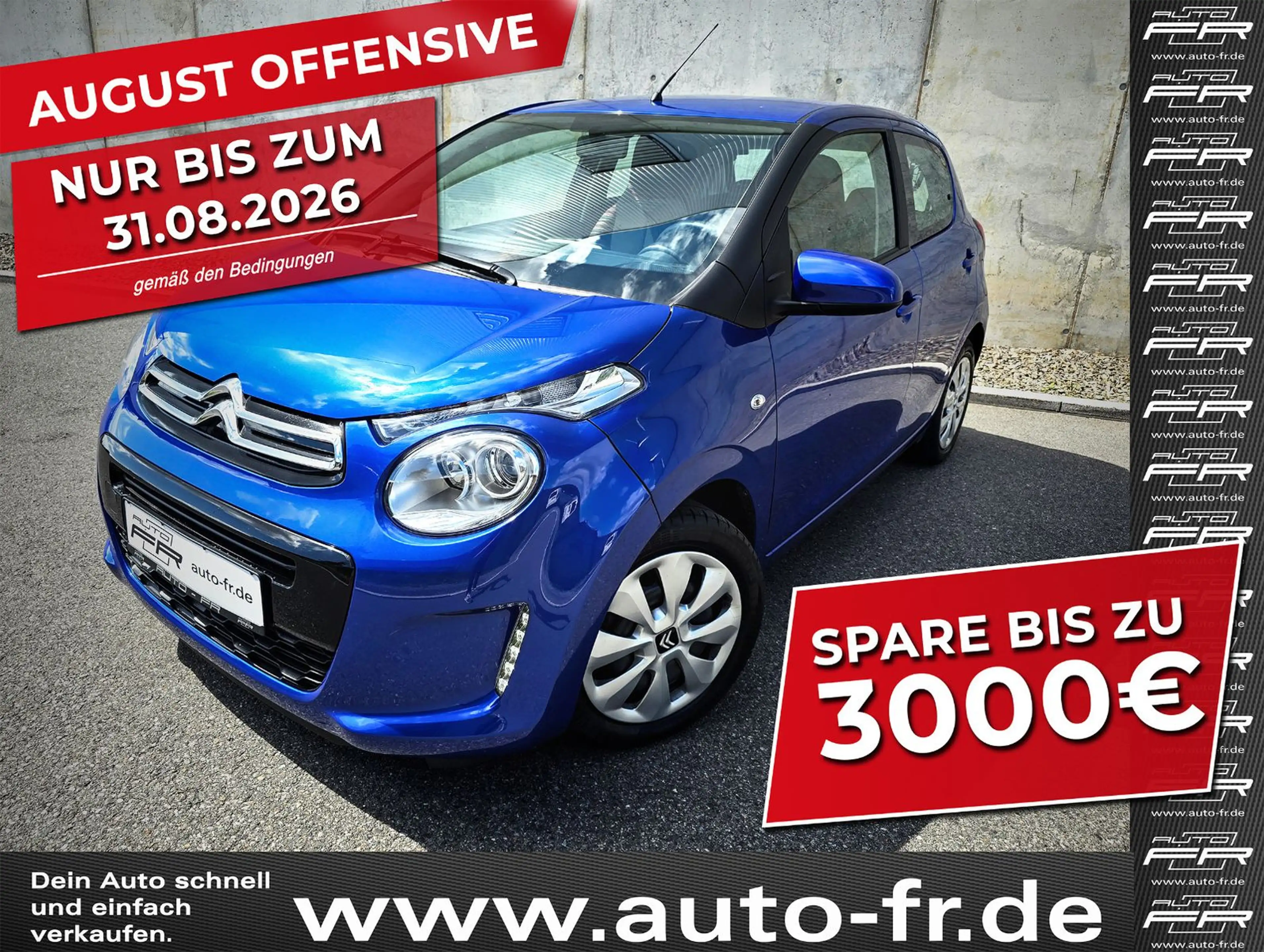 Citroen C1 Feel 1.0Benzin 72PS DAB Tempomat erst 6249KM!