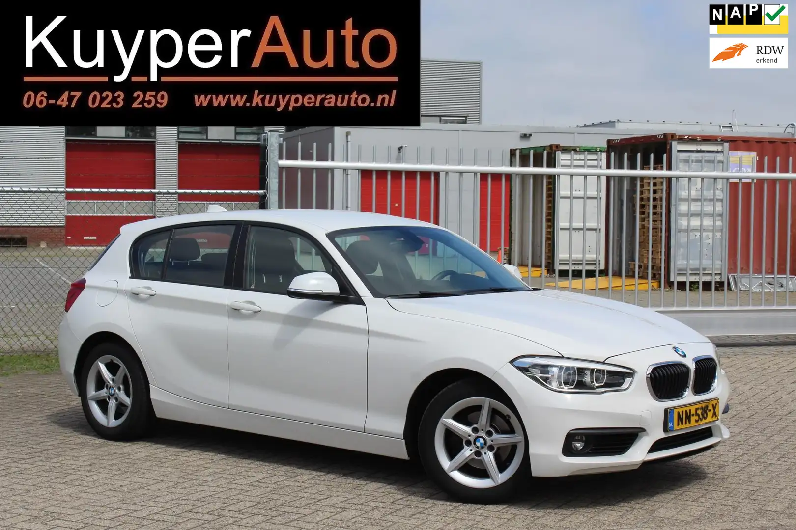 BMW 118 1-serie 118i Centennial Executive AUTOMAAT NAP MUL Weiß - 1