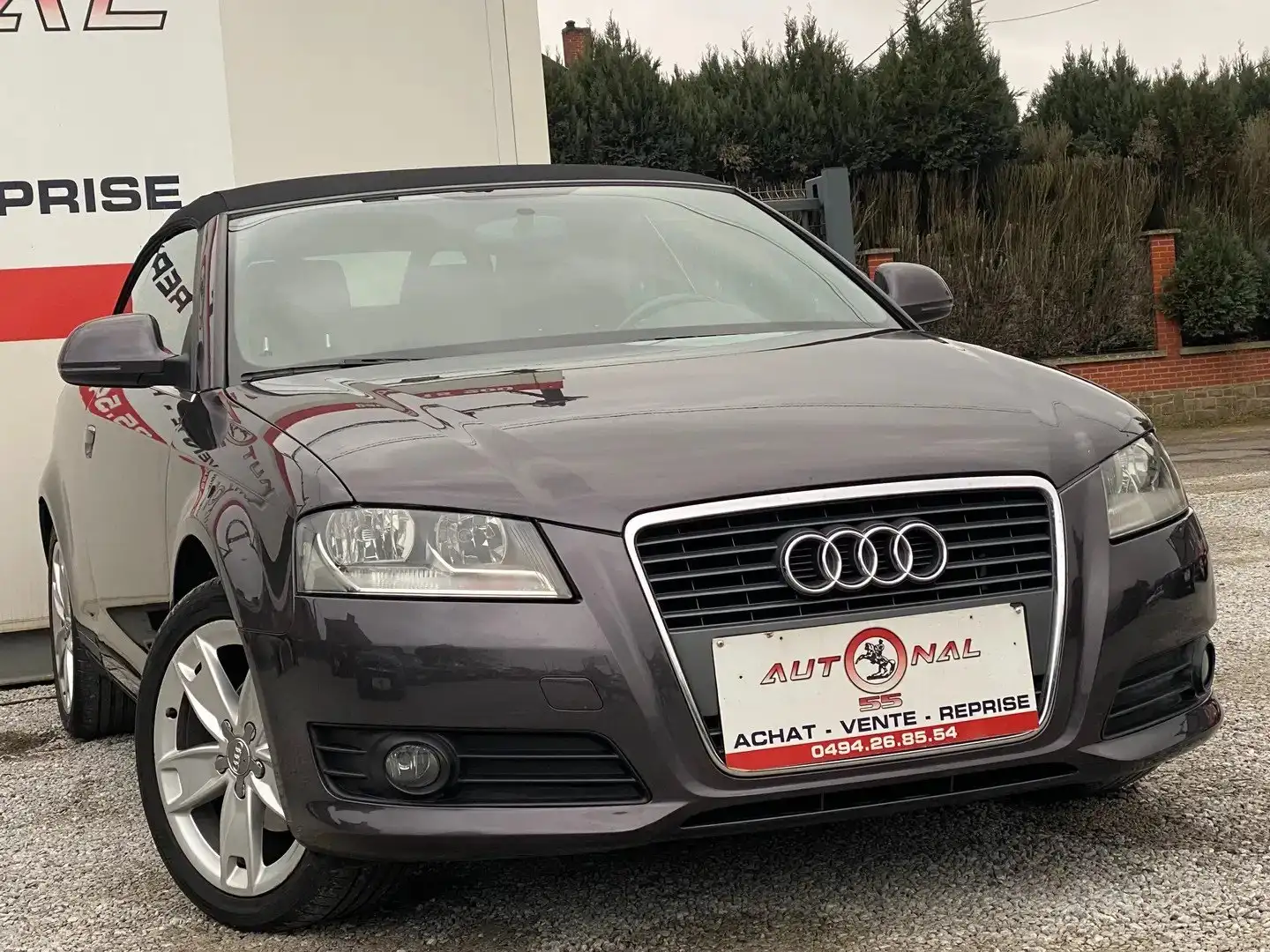 Audi A3 Cabriolet 1.2 TFSI PACK SPORT*CUIR*PDC*CLIM Noir - 2