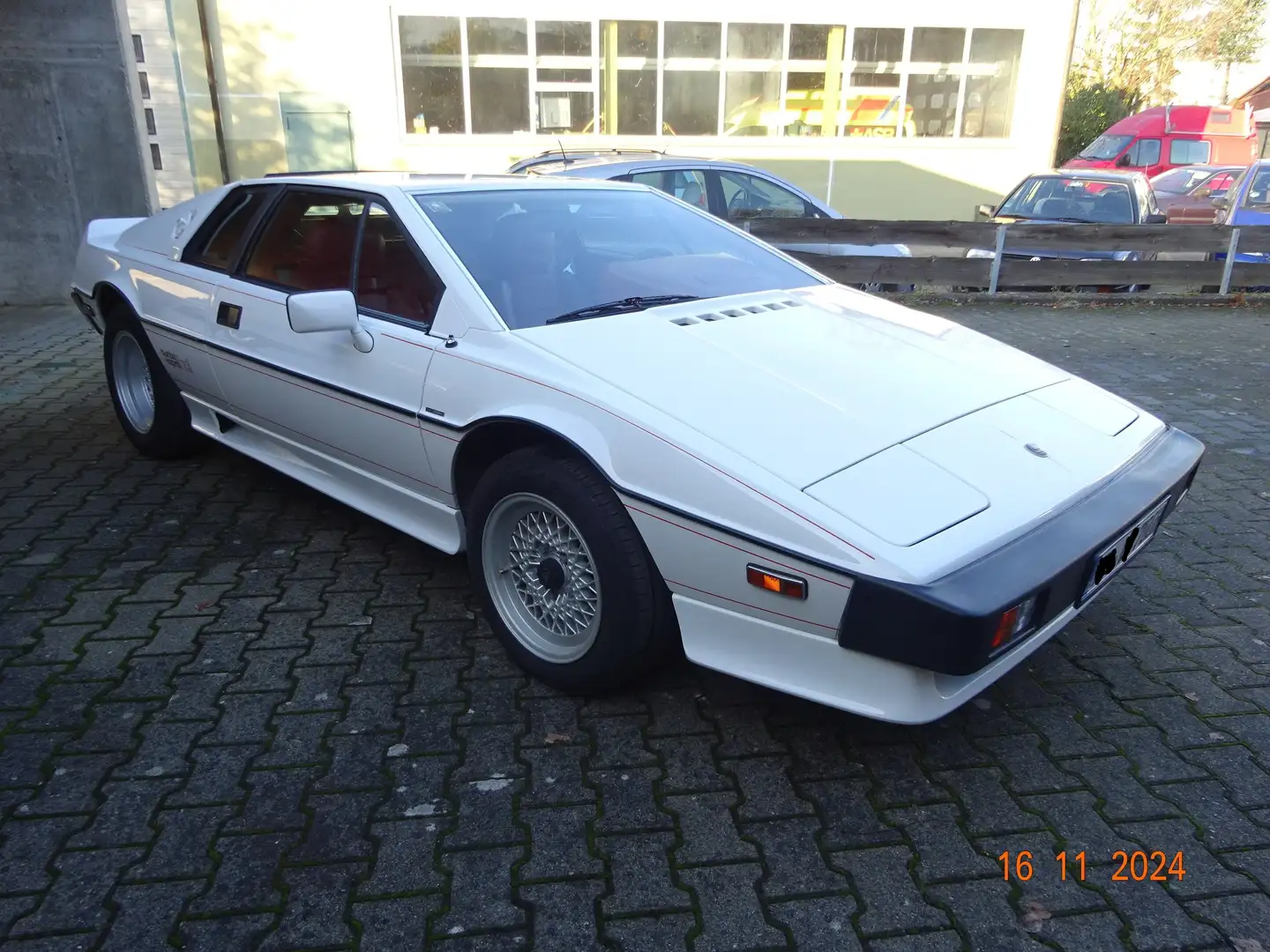 Lotus Esprit Turbo HCI, 42600km, Technisch überholt !! Wit - 1