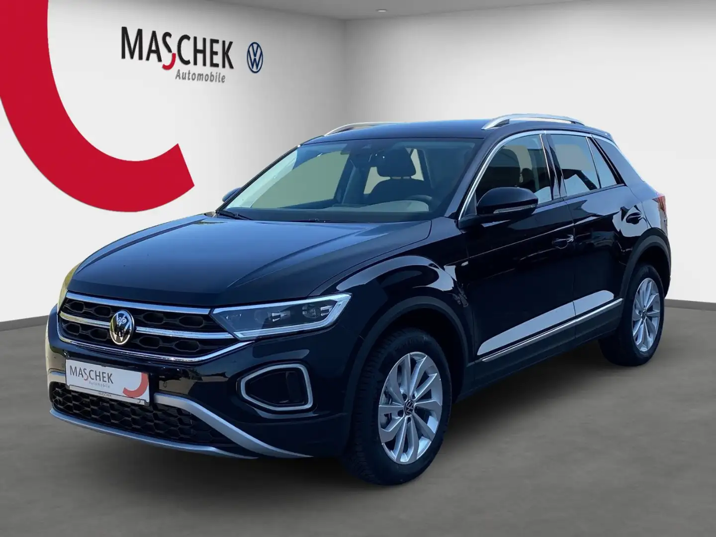 Volkswagen T-Roc Style 1.5 l TSI150 PS DSG Kamera LED AHK Klima All Schwarz - 2
