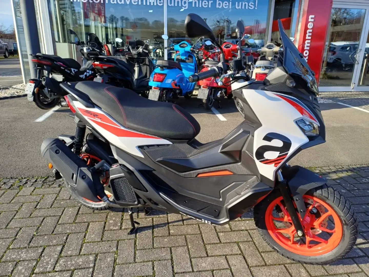 Aprilia SR 125 GT*ABS*E5+*Weiß*15 PS*LED*4 Jahre Garantie* Blanco - 2