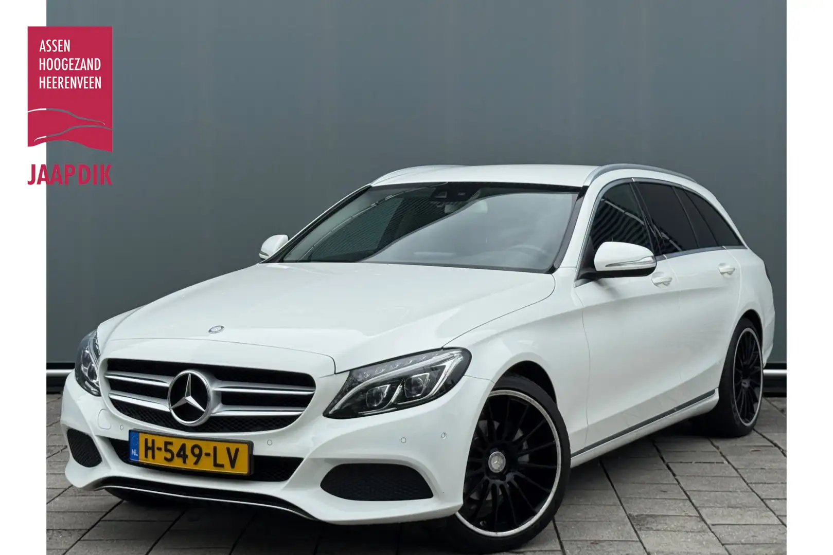 Mercedes-Benz C 180 Estate BWJ 2015 | 157PK Prestige AUTOMAAT | SPORTS Wit - 1