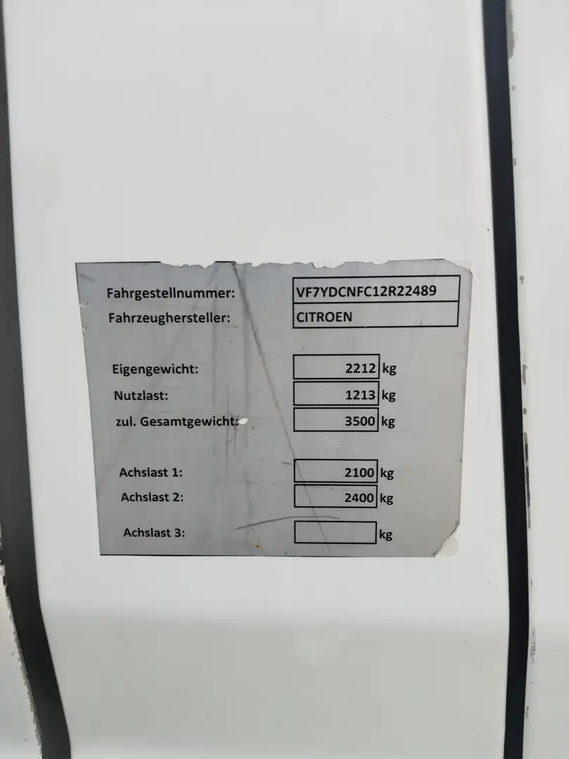 Citroen Jumper L4H3 Schiebetür*MwSt.*1Hand*Navi*Kamera* Weiß - 1