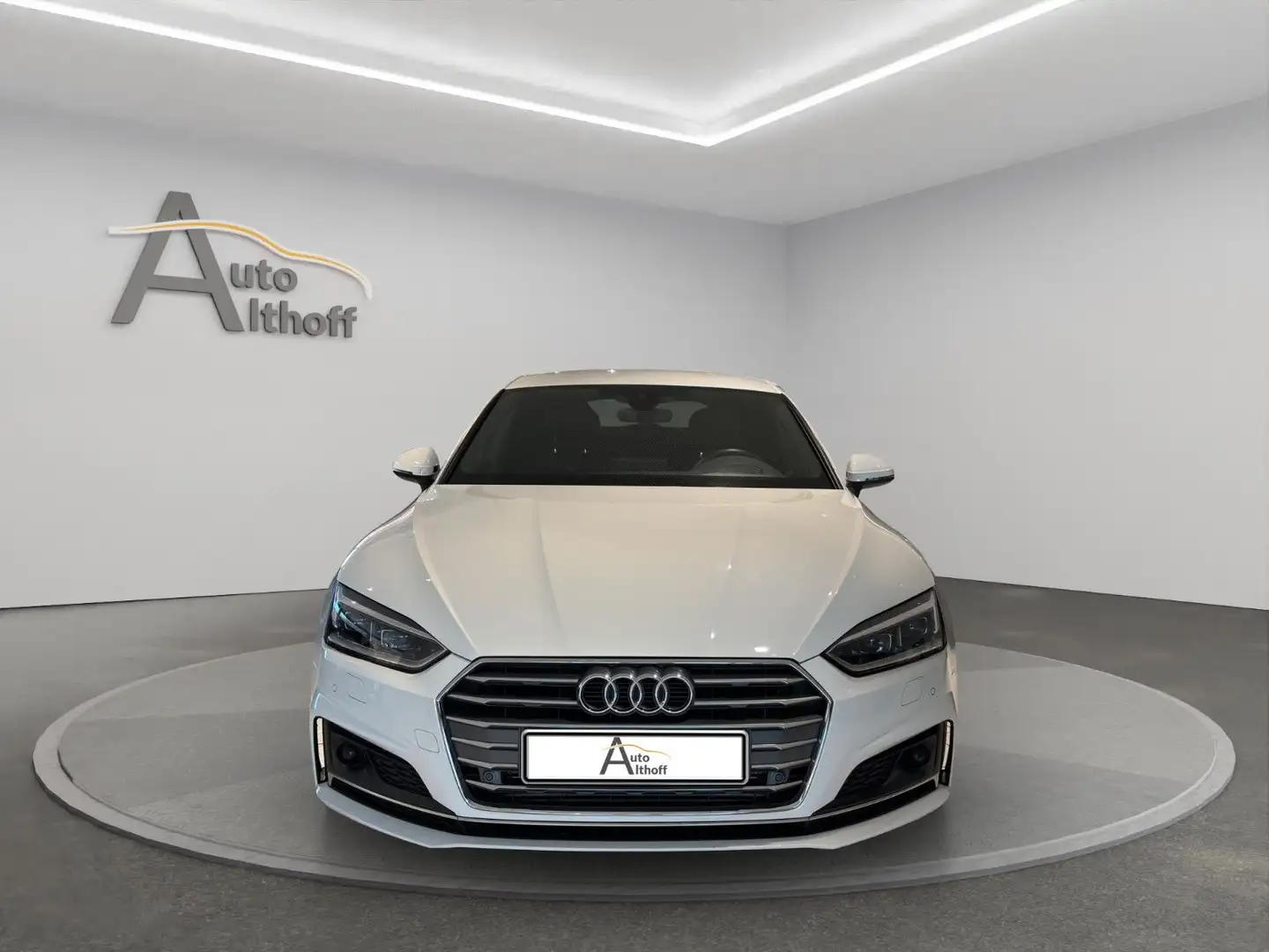 Audi A5 SB 40TFSI S Line AHK MATRIX KAM HUD ACC VC Weiß - 2