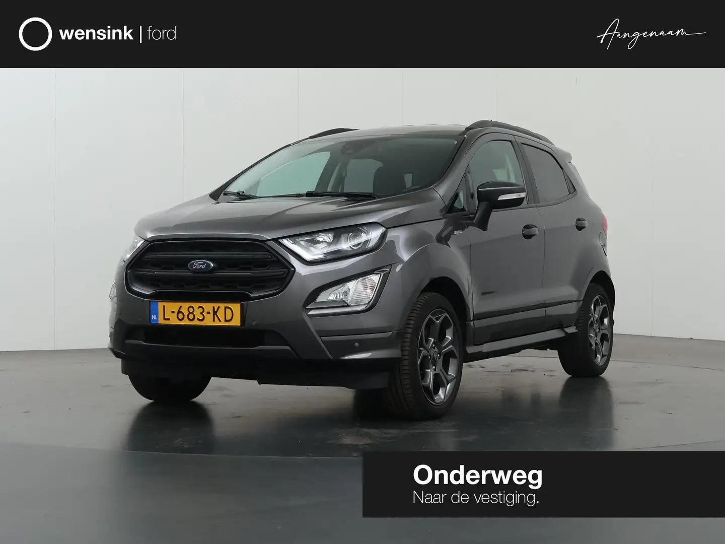 Ford EcoSport 1.0 EcoBoost ST-Line | Trekhaak | Winterpakket | B Gris - 1