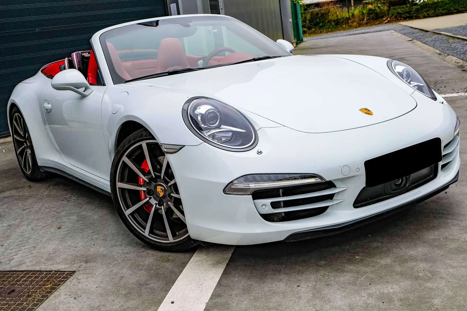 Porsche 911 Carrera 4S Cabriolet 50 Years Edition 991 Blanc - 1