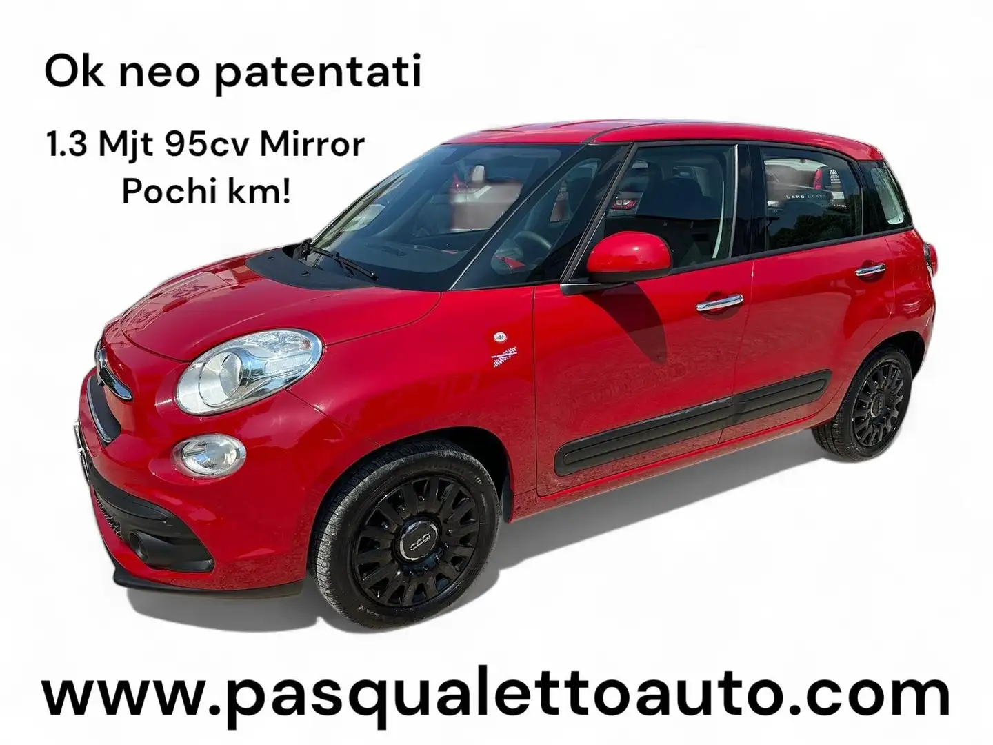 Fiat 500L Pochi km! 500L 1.3 mjt Mirror 95cv Rood - 1