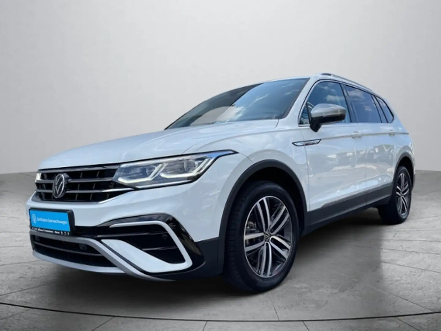 Volkswagen Tiguan Allspace Elegance 2.0 TDI DSG+AHK+LED+4 Motion Weiß - 2