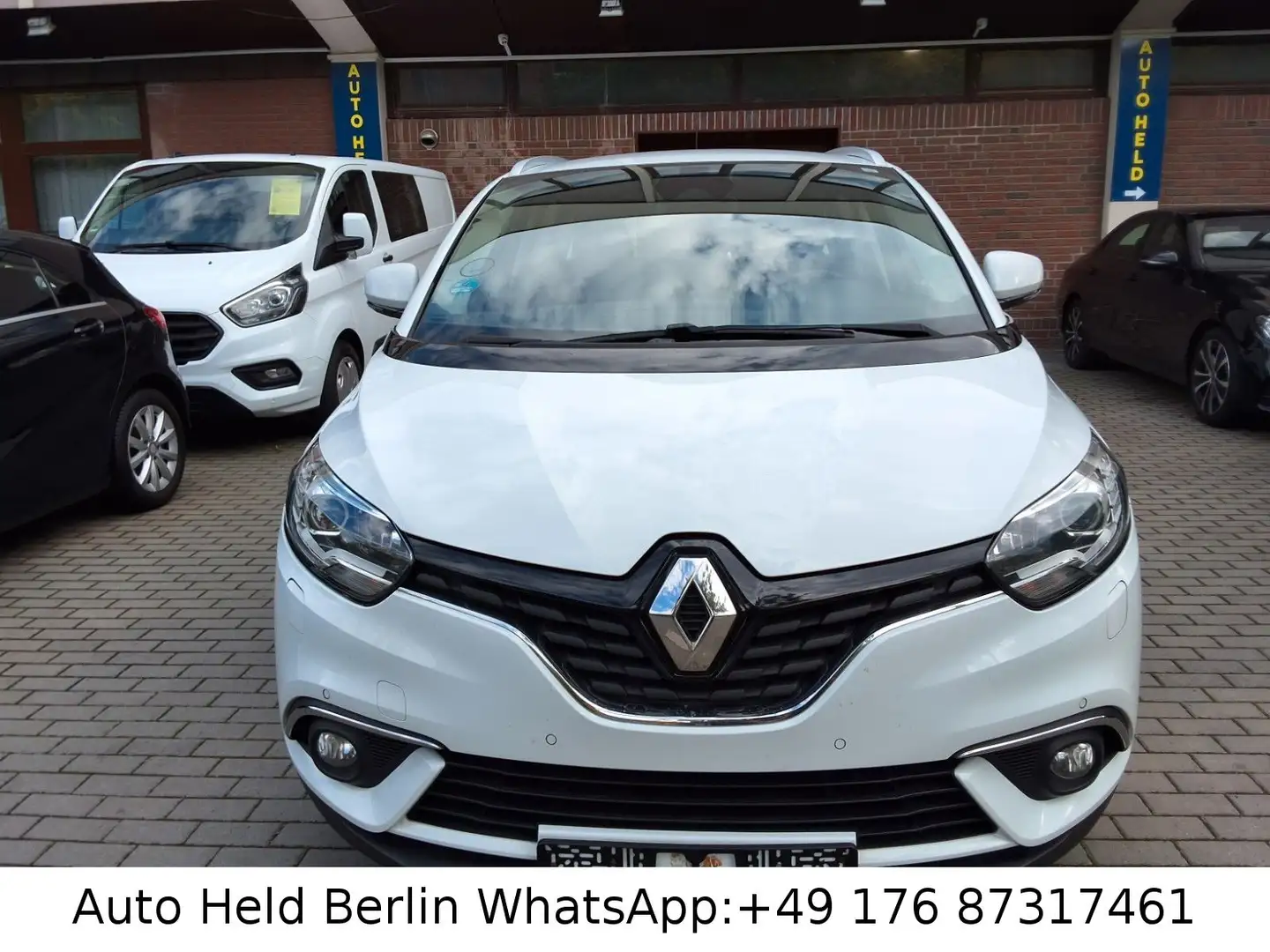 Renault Scenic 7 Sitzer Automatik Navi Blanc - 2