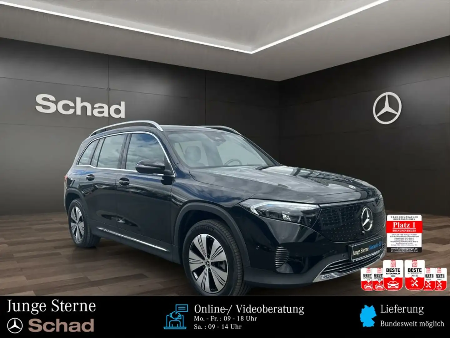 Mercedes-Benz EQB 350 EQB 350 4M PROGR+MBUX+LED+360+ASSIST+AMBI+EASY-P Nero - 1