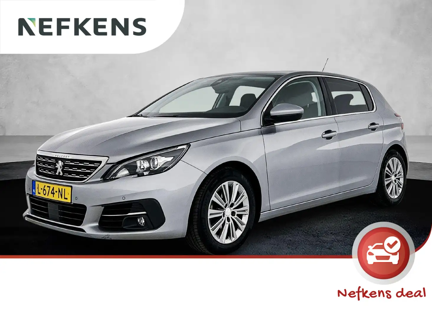 Peugeot 308 1.2 PureTech Blue Lease Premium Avantage 130pk | N Gris - 1