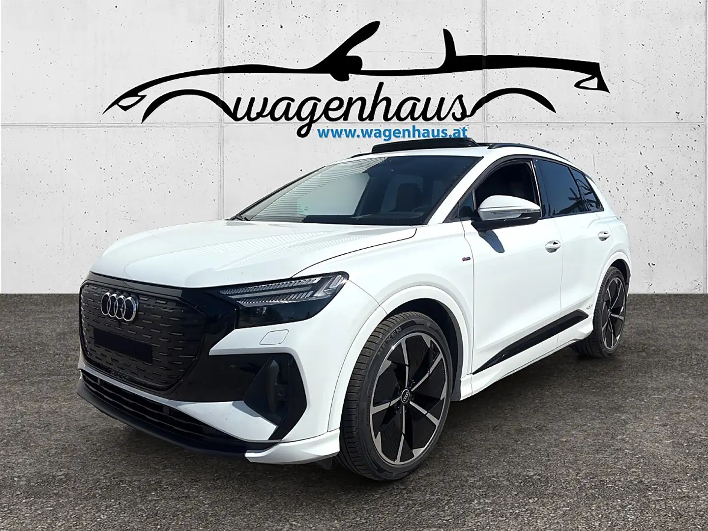 Audi Q4 e-tron Q4 40 e-tron, S-line, SKY, ACC, Headup, Weiß - 1