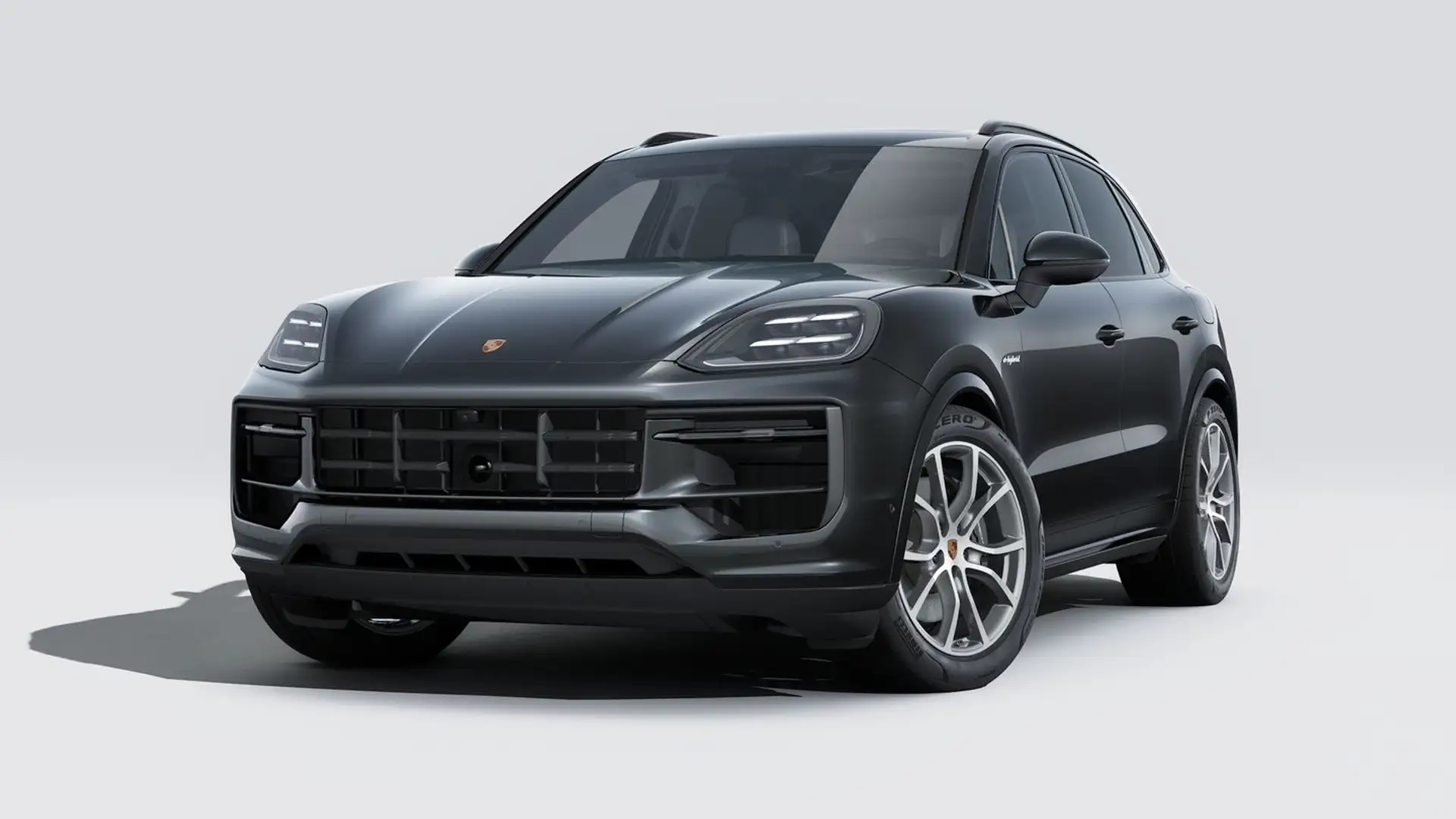 Porsche Cayenne E-Hybrid Schwarz - 1