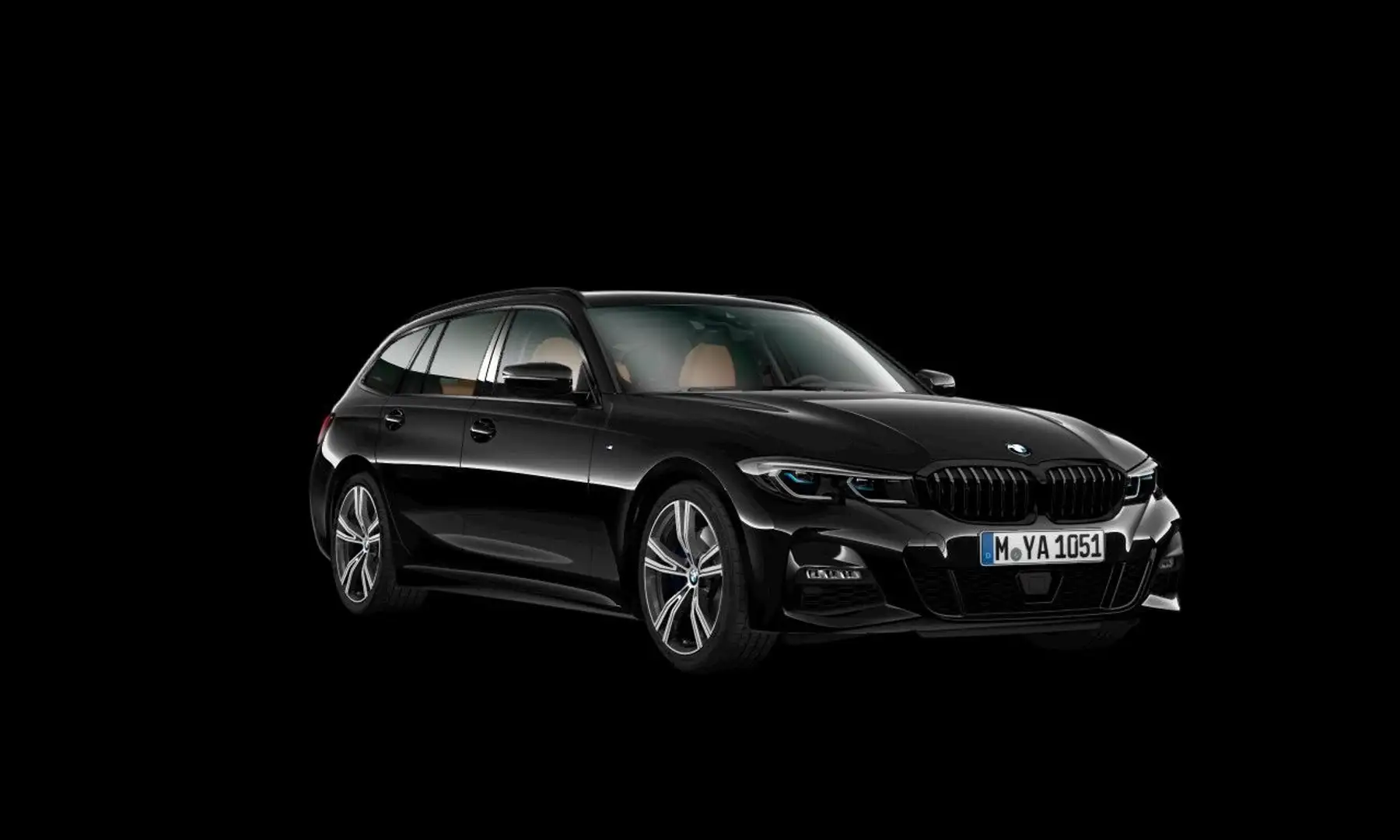 BMW 320 d Touring M Sport ACC HIFI LASER RFK AHK 19" Schwarz - 2