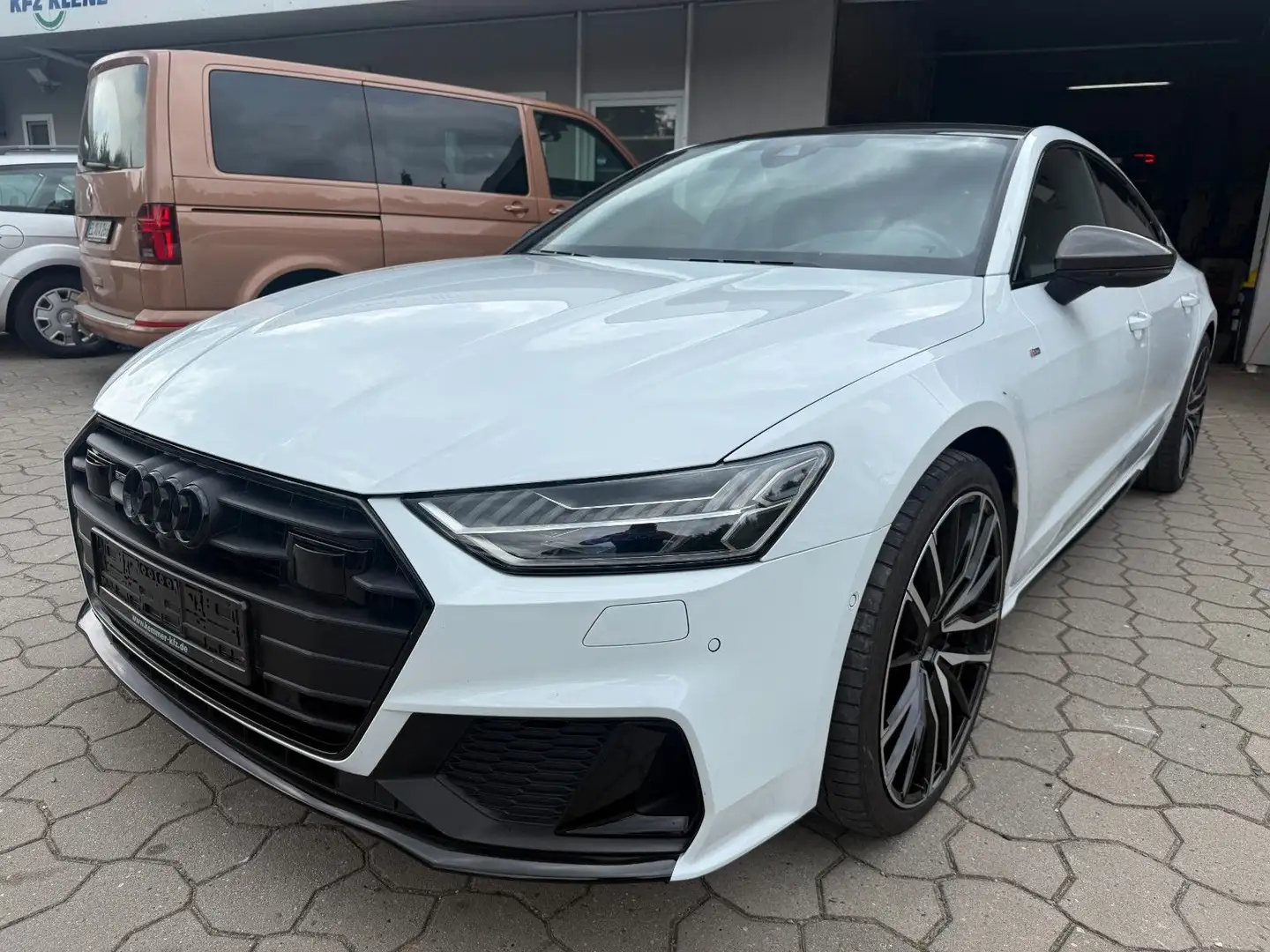 Audi A7 Sportback 45 TDI quattro S-Line ACC Laser Blanc - 2