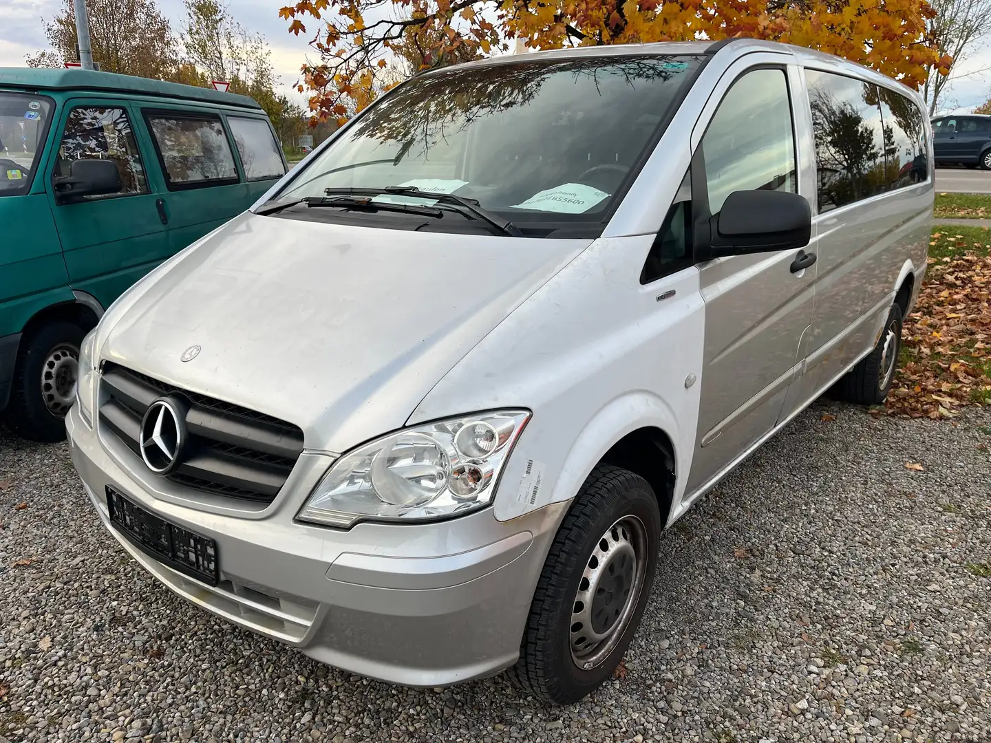 Mercedes-Benz Vito 113 CDI extralang Allrad (4x4) Klima Tempomat Silber - 1