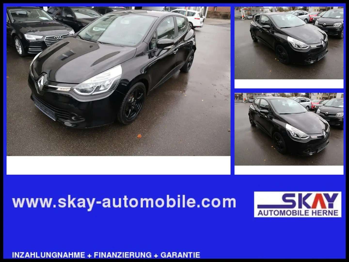 Renault Clio Dynamique Schwarz - 1