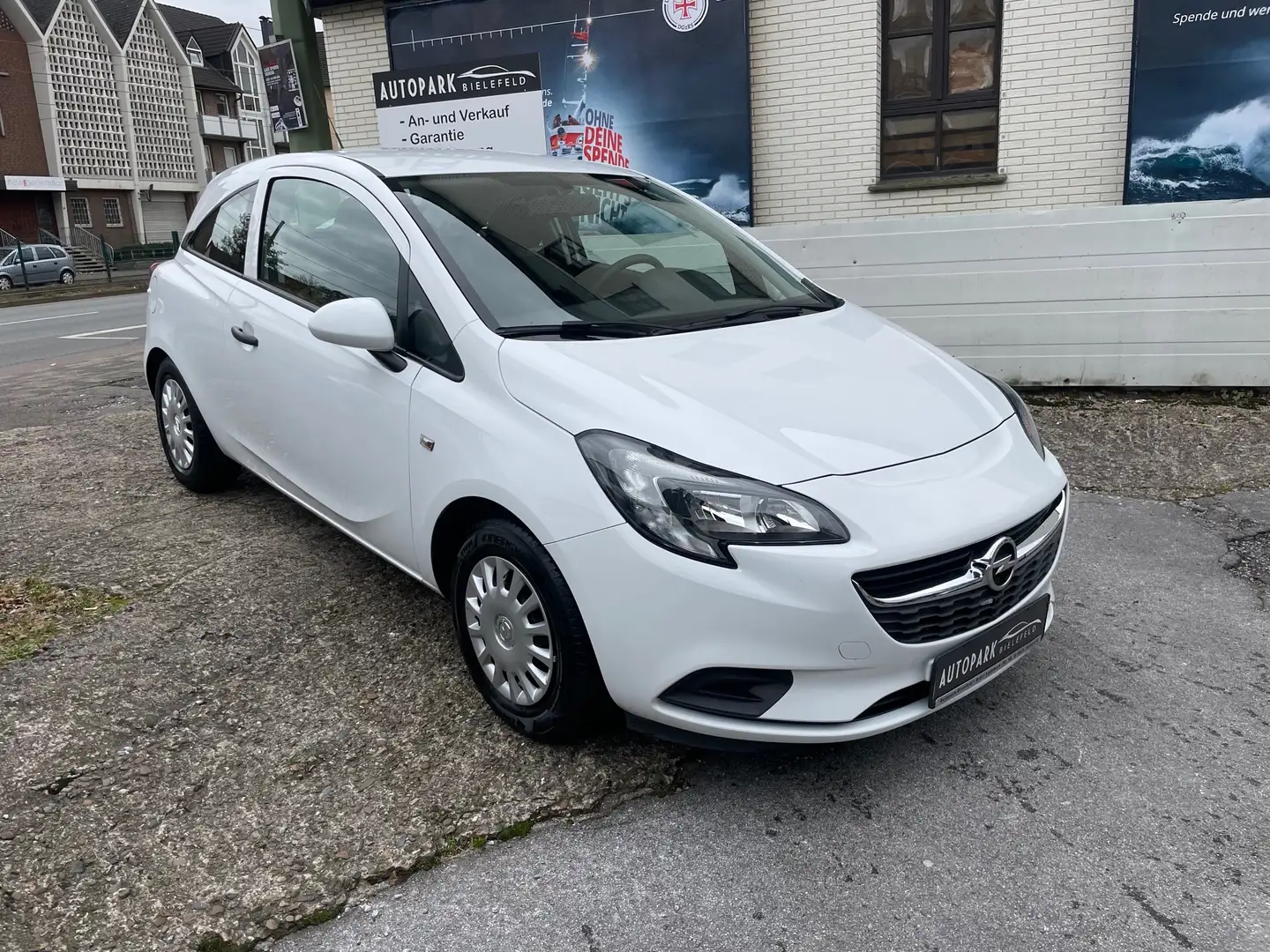 Opel Corsa 1.2 Selection / 2.Hand / Klima /EURO 6 /Scheckheft Weiß - 1