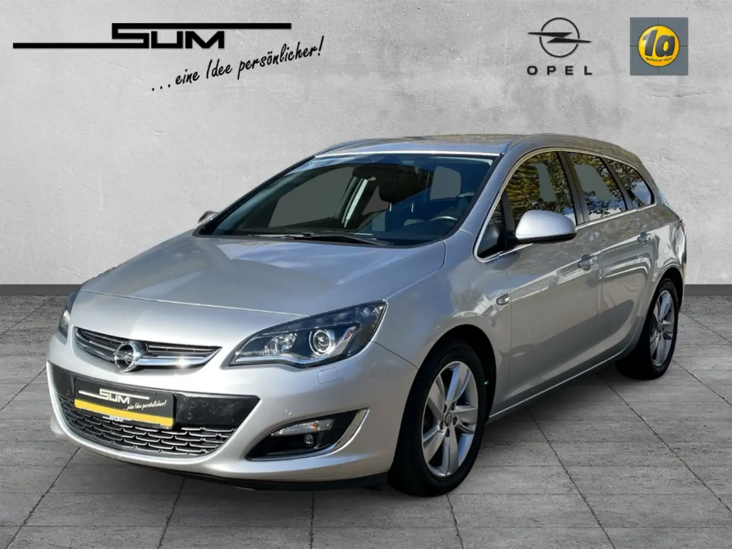 Opel Astra Sports Tourer Sport Diesel DPF AGR Bi-Xenon SHZ LH Silber - 1