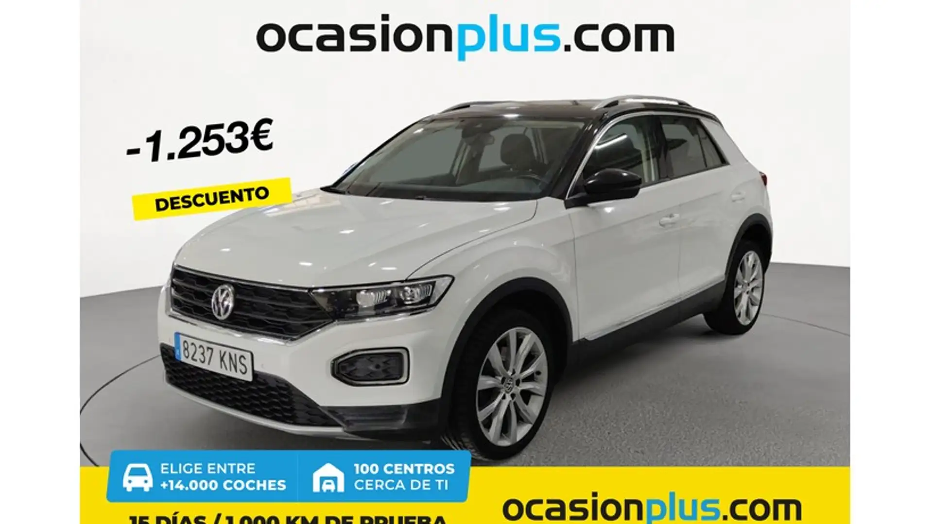 Volkswagen T-Roc 1.0 TSI Advance Blanc - 1
