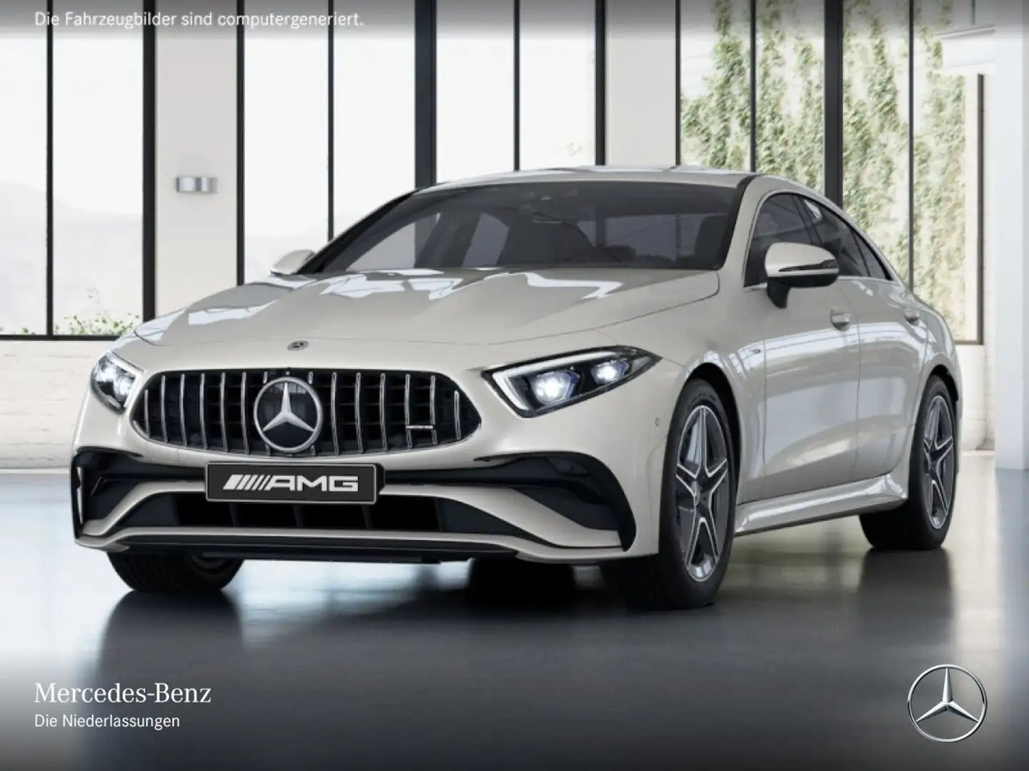 Mercedes-Benz CLS 53 AMG Cp. 4M 360° Multibeam Distr. SHD Kamera Blanc - 2