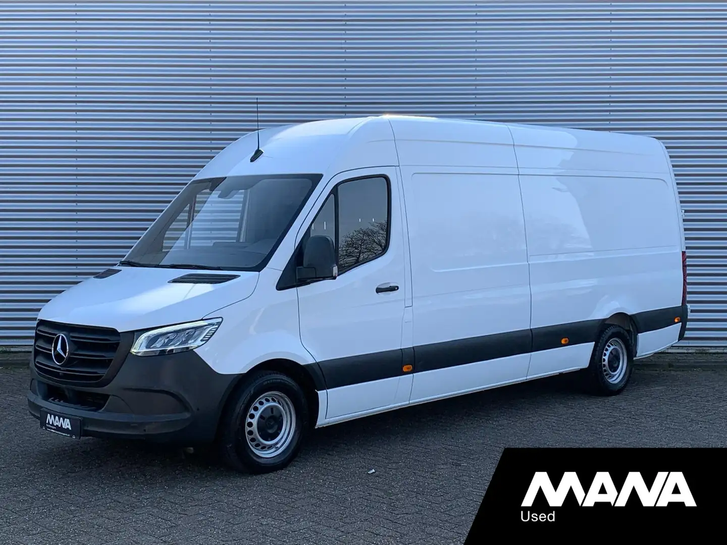 Mercedes-Benz Sprinter 314CDI 140PK L3H2 Automaat LED 360º Camera Cruise Weiß - 1