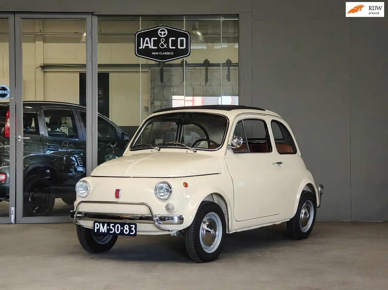 Fiat 500L Volledig gerestaureerd - Cognac Leder, foto 1