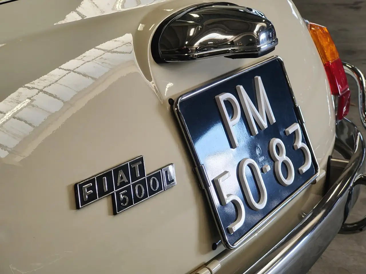 Fiat 500L Volledig gerestaureerd - Cognac Leder, foto 12