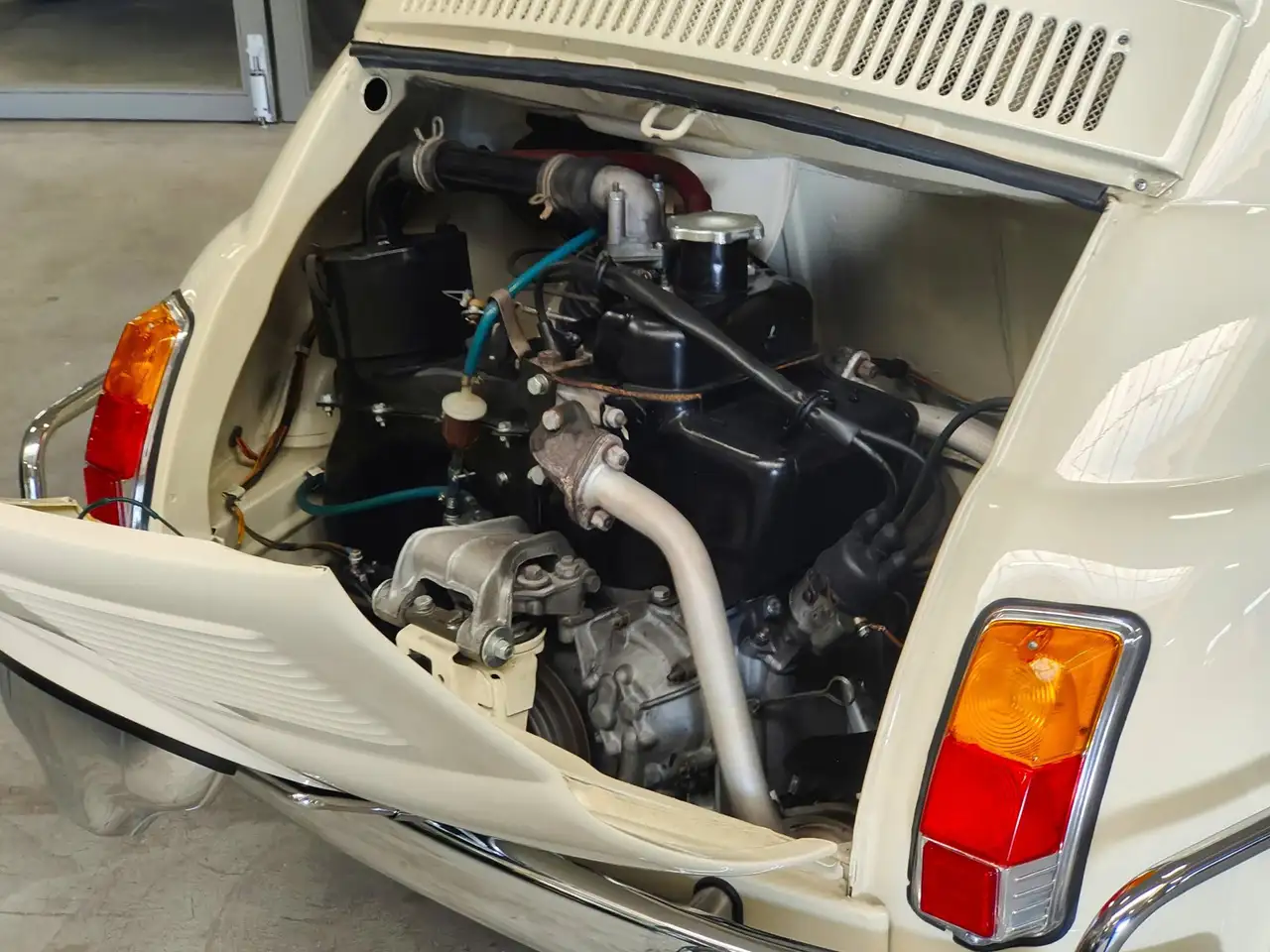 Fiat 500L Volledig gerestaureerd - Cognac Leder, foto 10