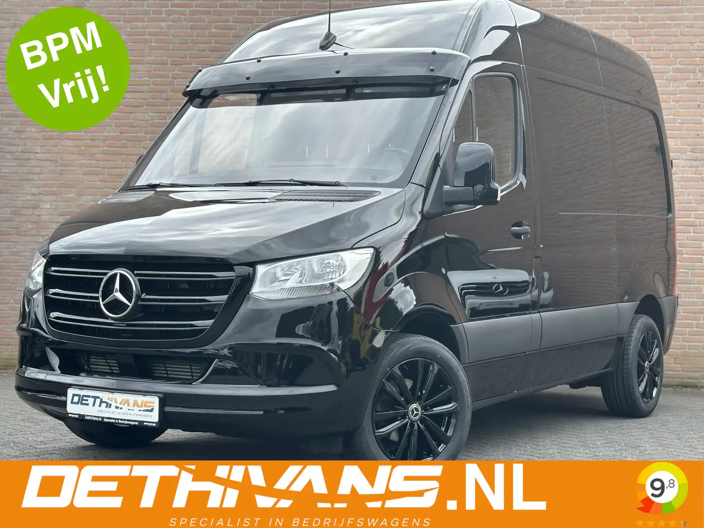 Mercedes-Benz Sprinter 214CDI 143PK L2H1 / M-Bux / Topstaat / Euro6 Noir - 1