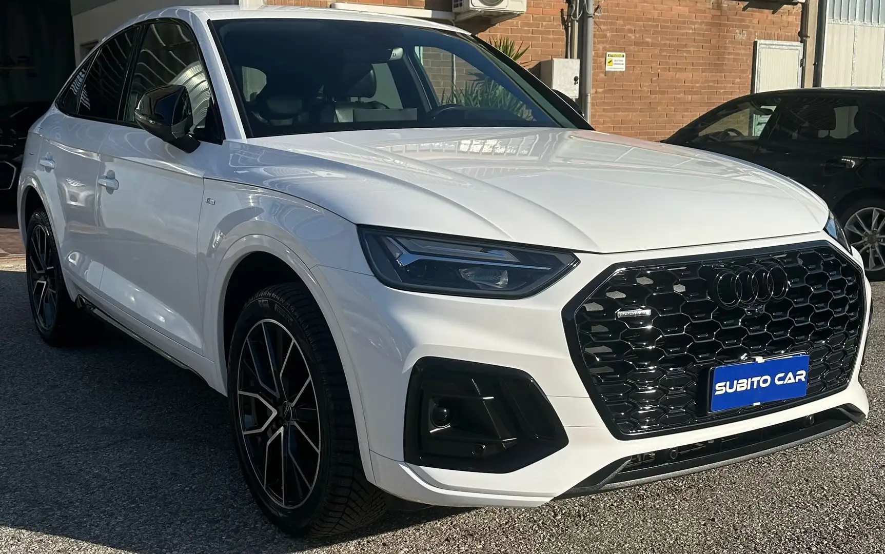 Audi Q5 Sportback 40 2.0 tdi mhev S line Plus quattro Bianco - 1