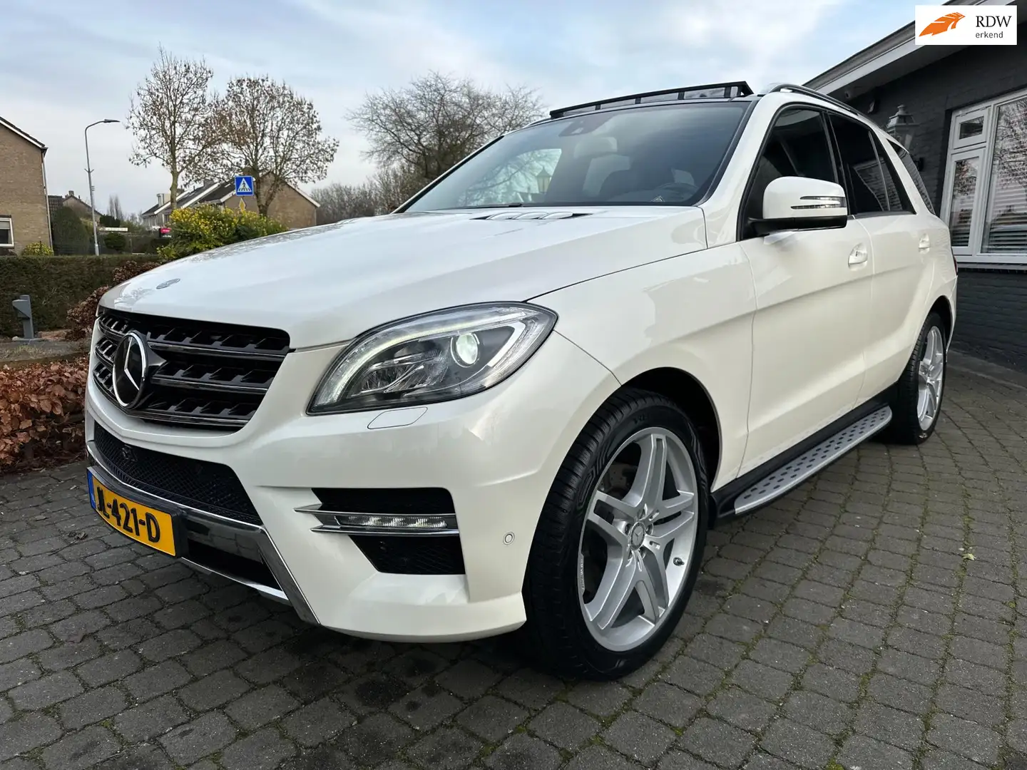 Mercedes-Benz ML 350 M-klasse CDI AMG, Pano, Standkachel, Trekhaak Blanc - 1