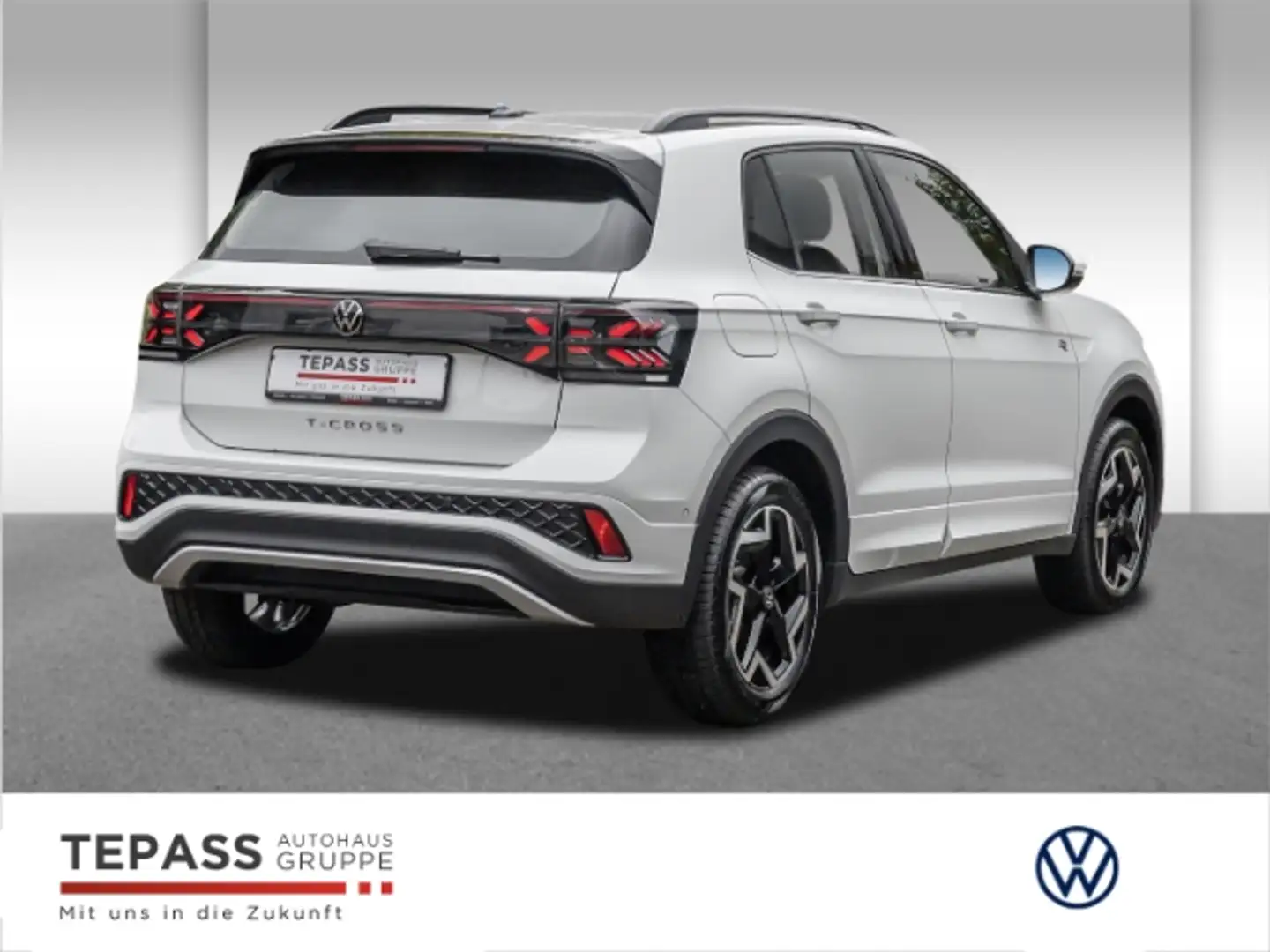 Volkswagen T-Cross 1.0 TSI DSG R-Line GJR KLIMA APP Wit - 2
