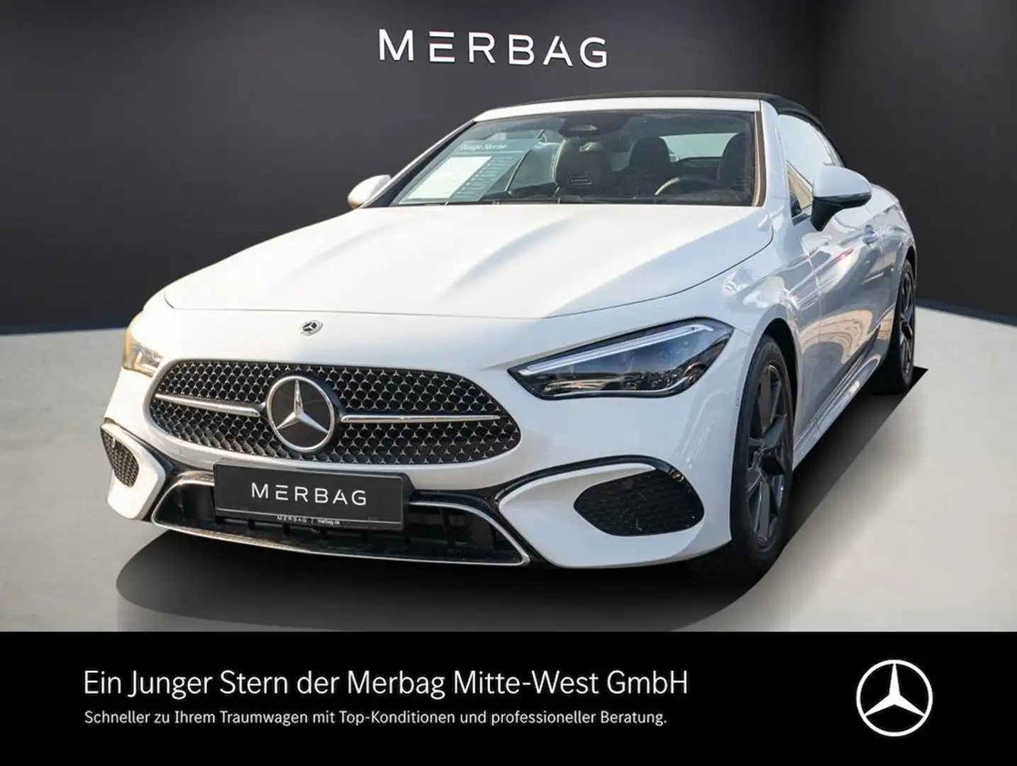 Mercedes-Benz CLE 180 Cabriolet KeyLess ParkAss. LED Memory Blanc - 1