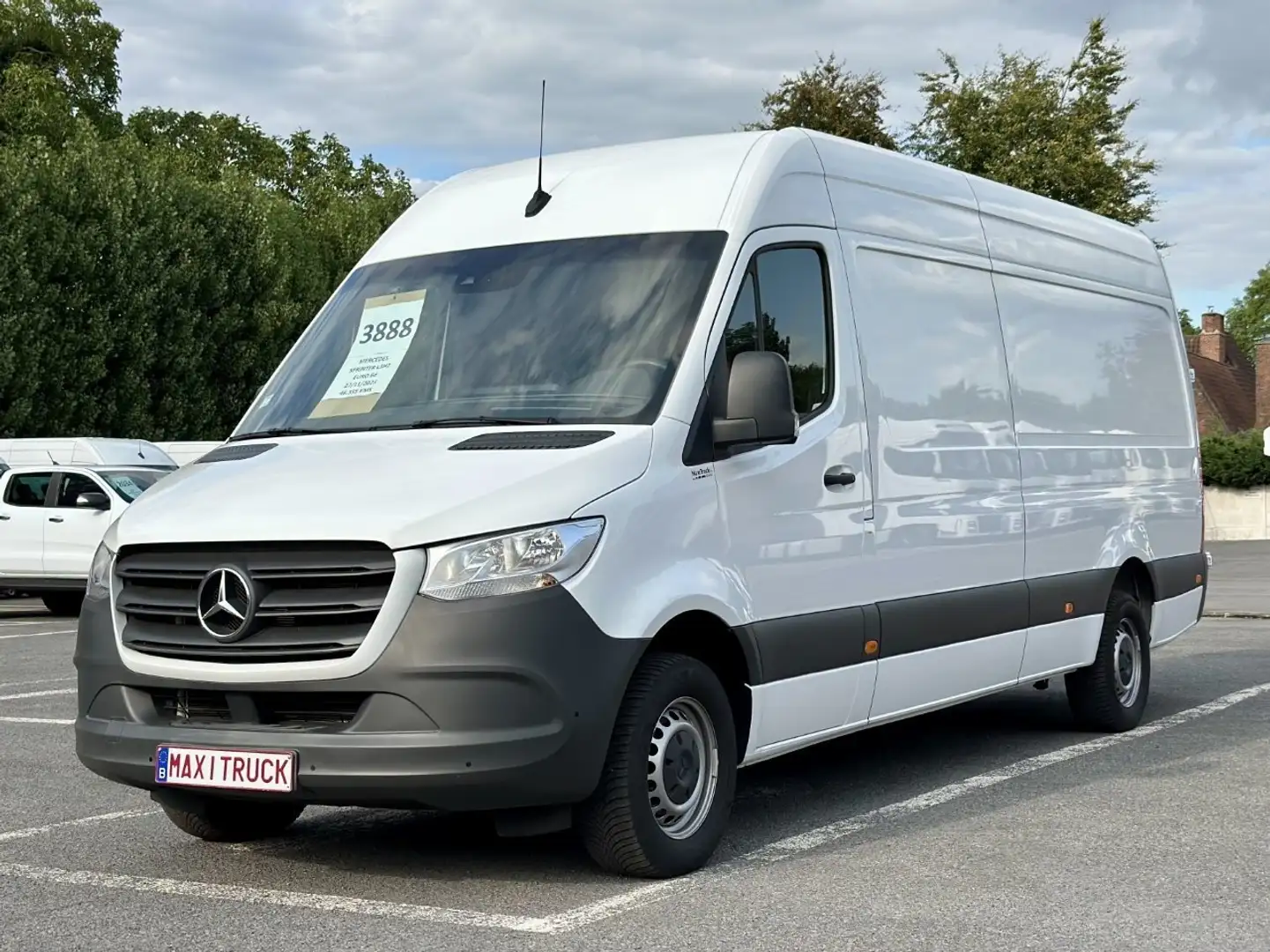 Mercedes-Benz Sprinter L3H2 AUTOMAAT - 32.500€ - Leasing 1.185€/M Blanc - 1