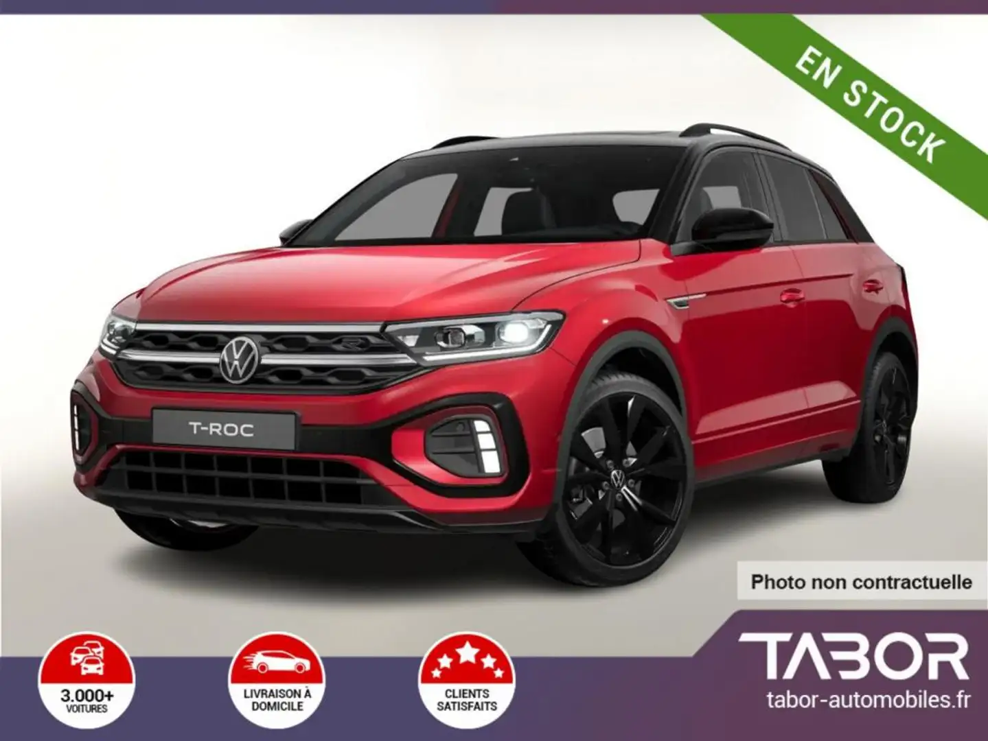 Volkswagen T-Roc 1.5 TSI 150 DSG R-Line Pano Rouge - 1
