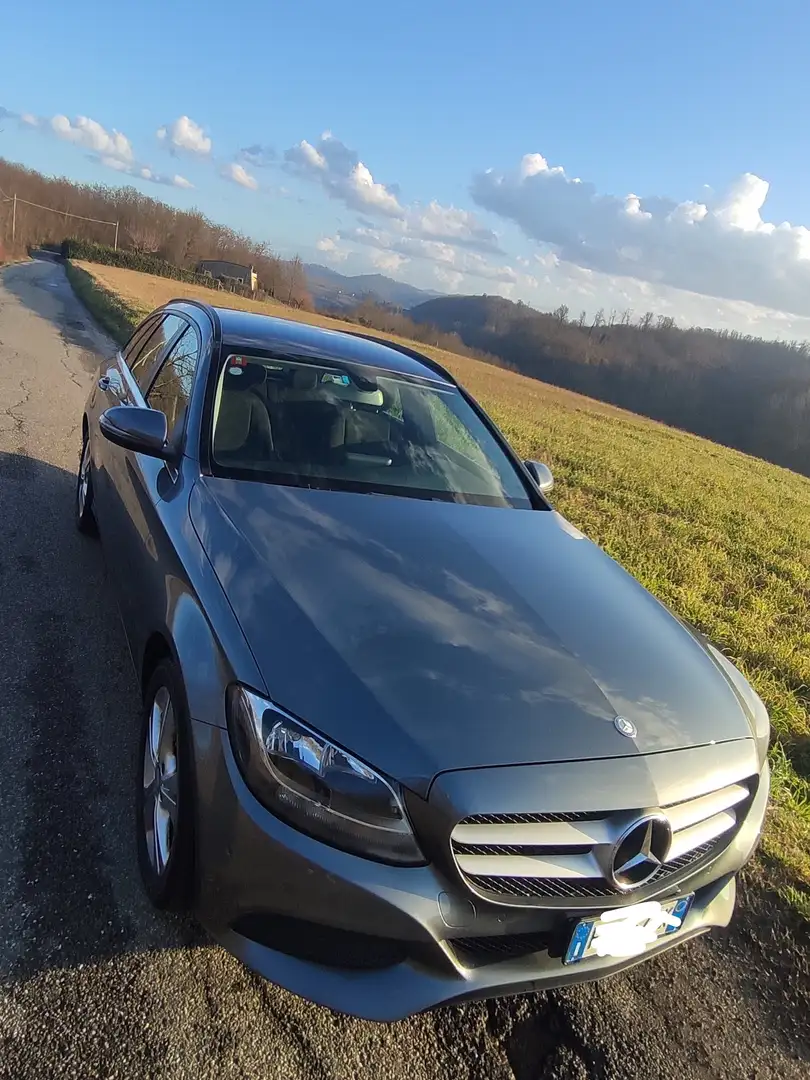 Mercedes-Benz C 200 Classe C-S205 2014 SW SW d (bt) Business auto Grigio - 1