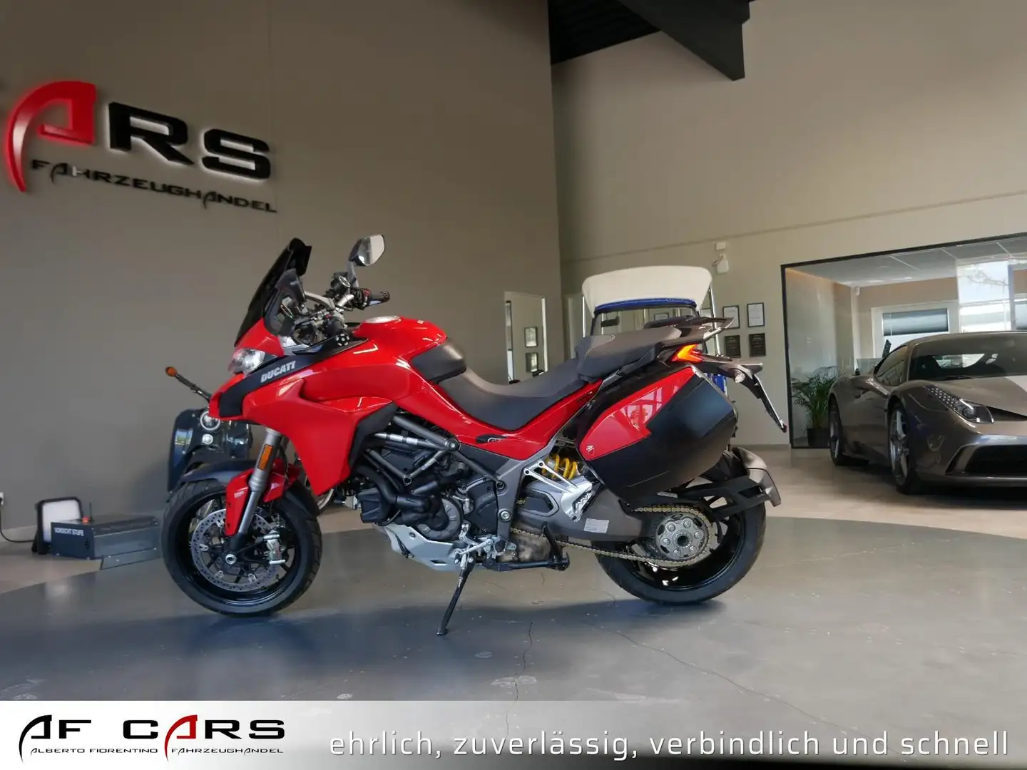 Ducati Multistrada 1260 S ABS LED Termignoni Sportabgas Koffer Червоний - 2