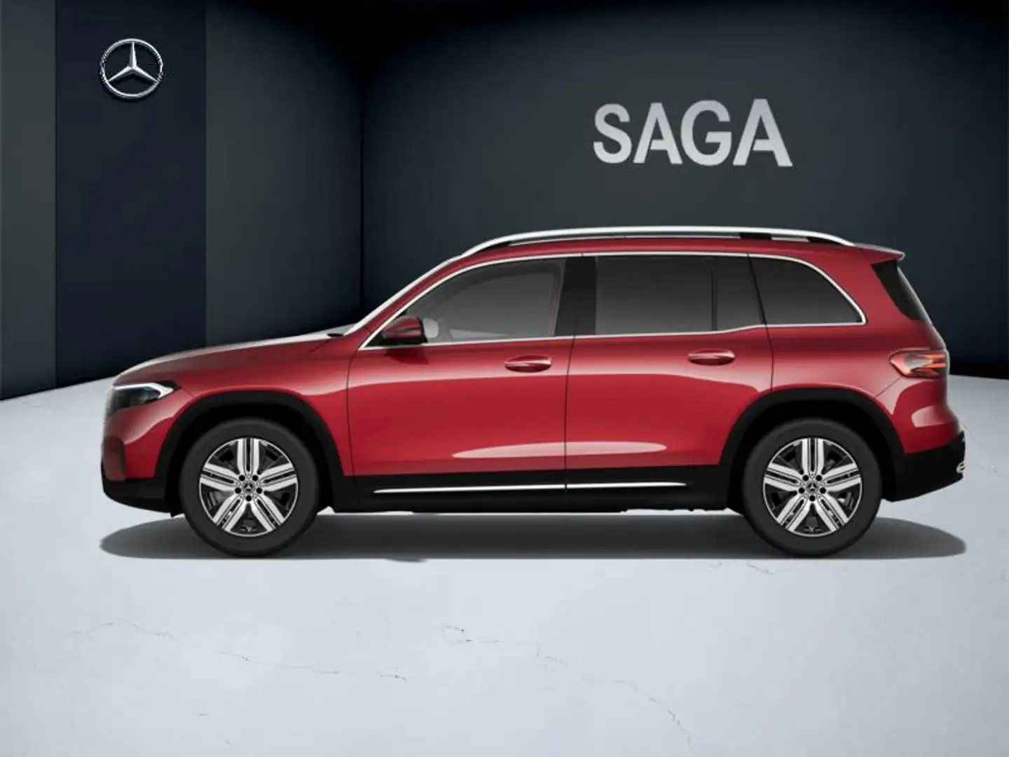 Mercedes-Benz EQB 250 250 + luxury line Červená - 2