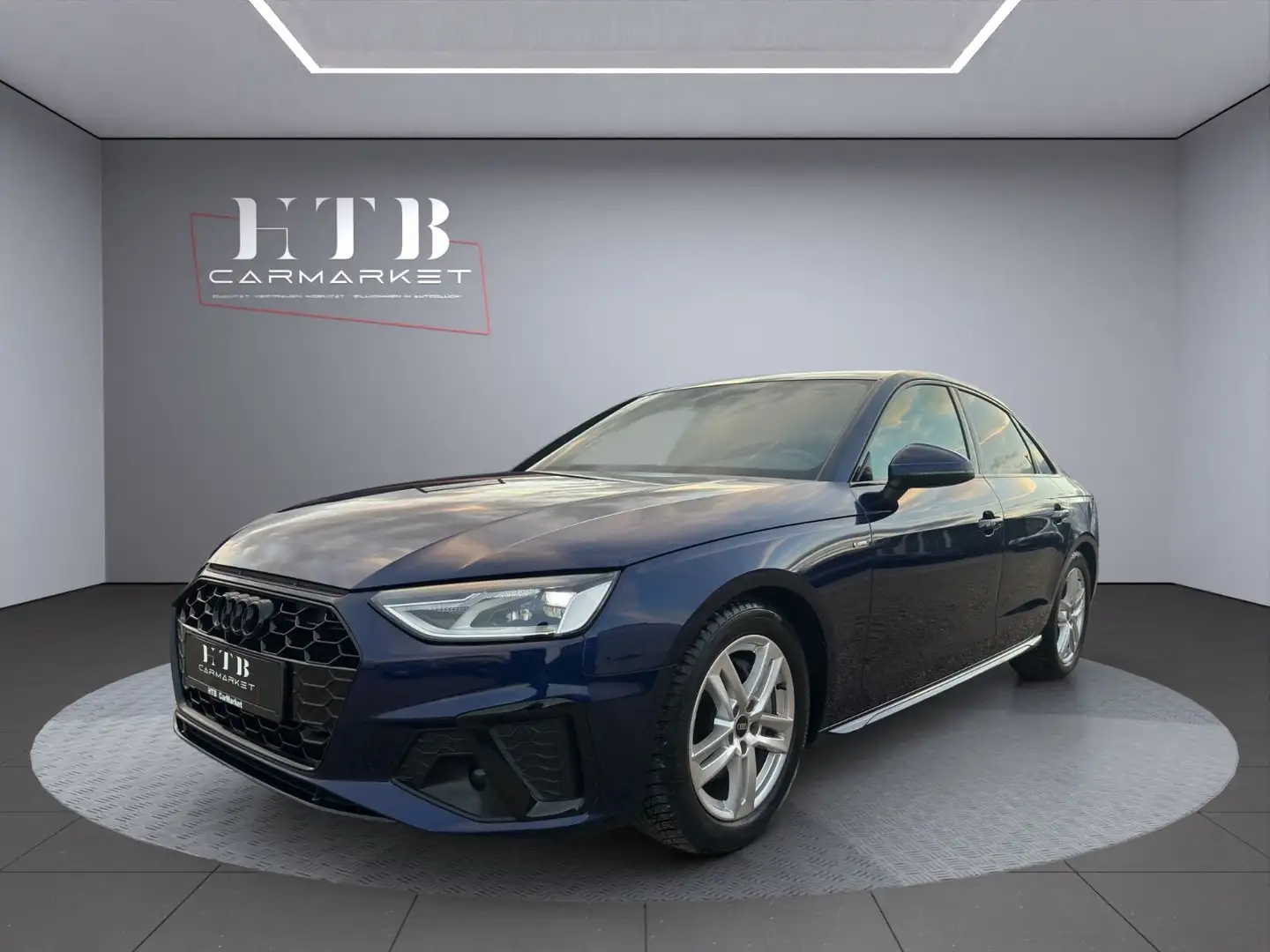 Audi A4 Lim. 40 TFSI S line/LED/ViCo/Cam/Navi/ Blau - 1