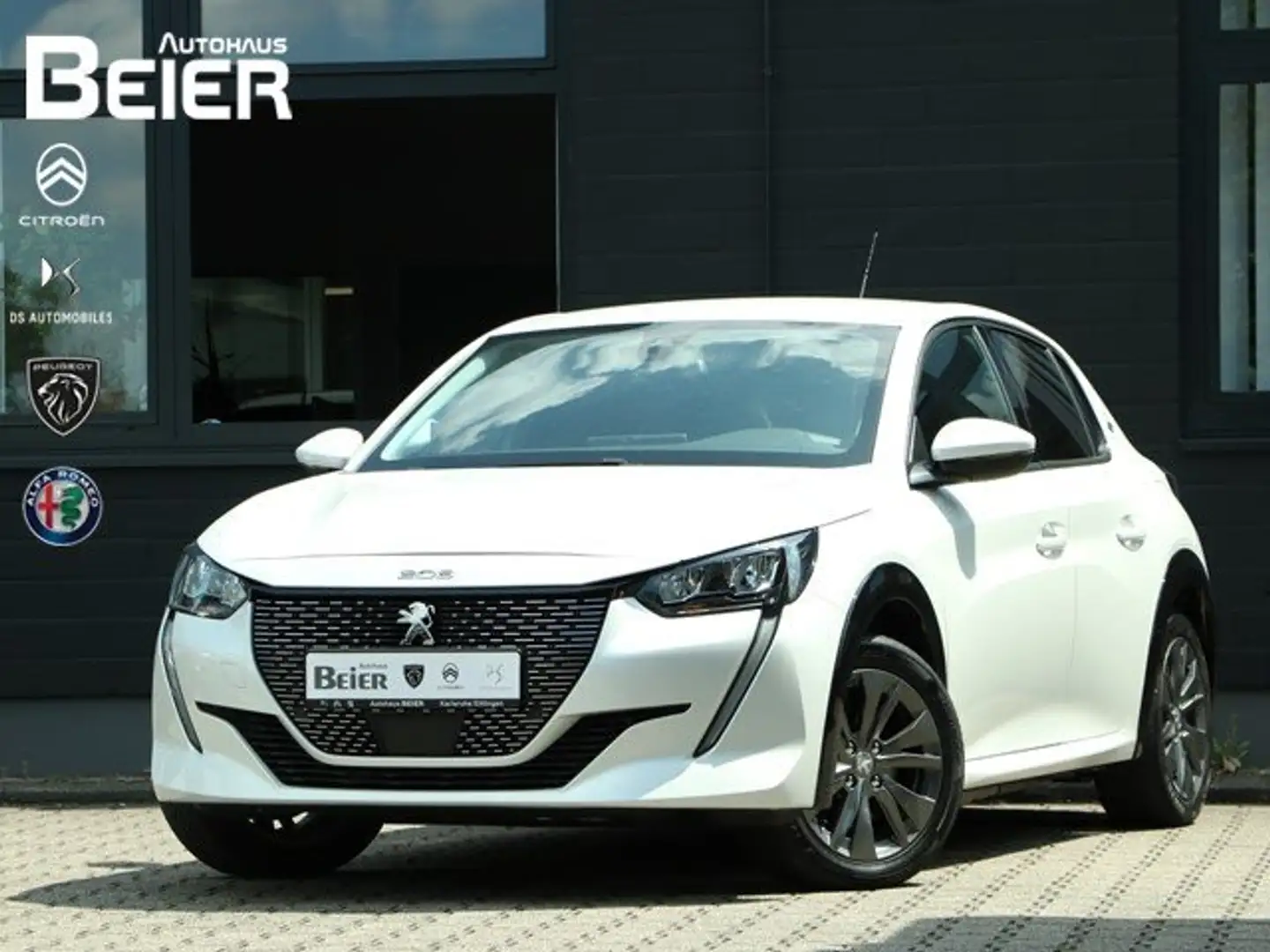 Peugeot e-208 Allure Pack Blanc - 1