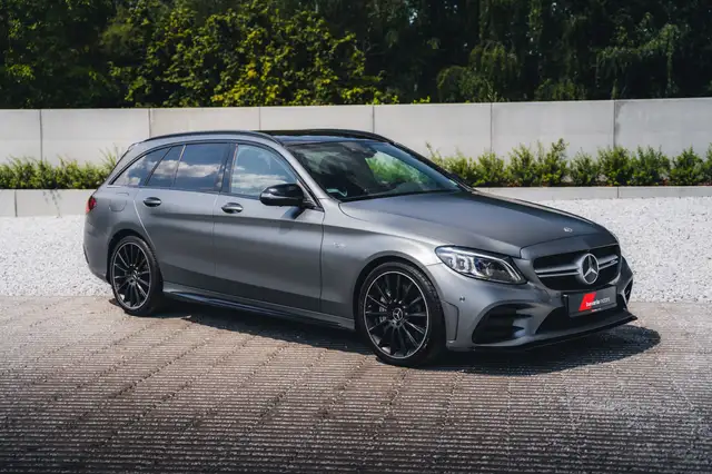 Mercedes-Benz C 43 AMG Selenite Grey Magno / Night Package / Pano / B&O