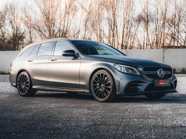 Mercedes-Benz C 43 AMG Selenite Grey Magno / Night Package / Pano